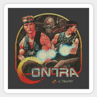 Contra 1987 Sticker